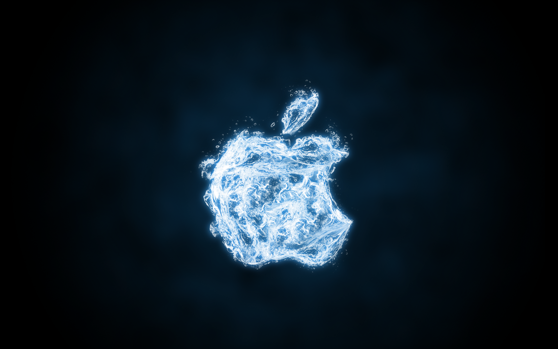 Apple Cool Water Wallpaper Screen