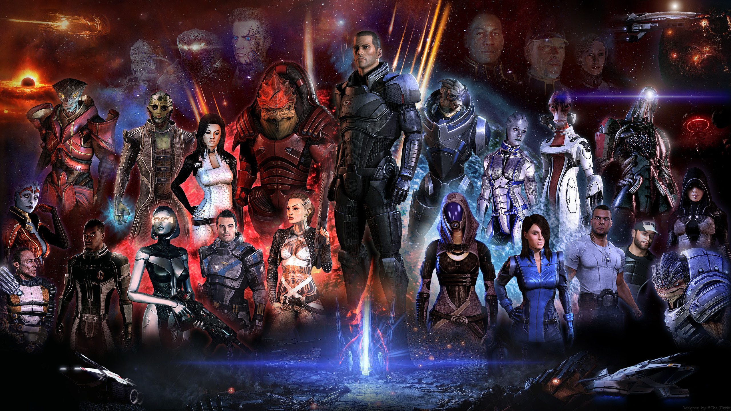 Mass Effect Wallpaper Background Android