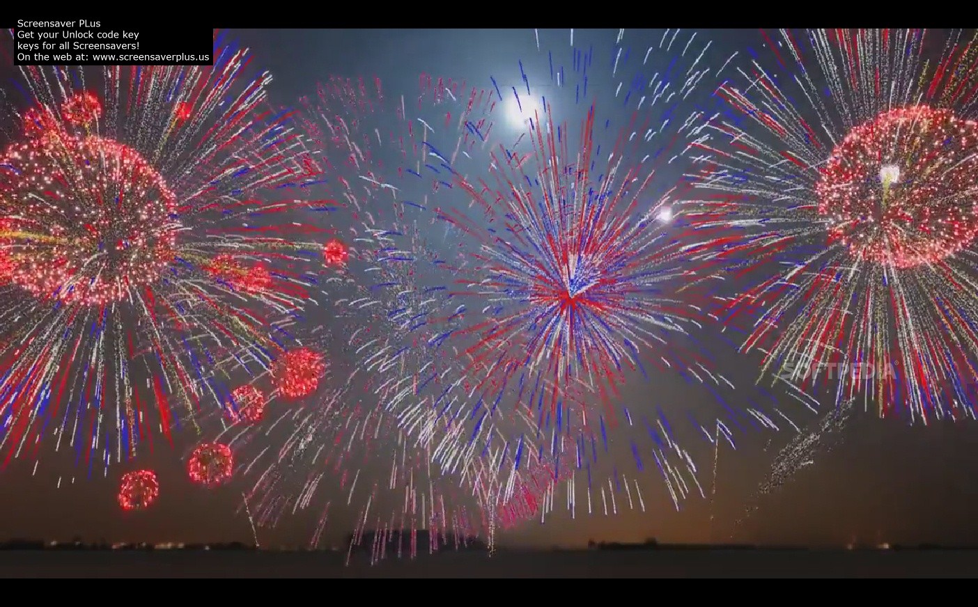 Fireworks Screensaver Is A Simple To Use