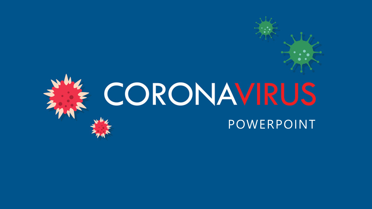 Coronavirus Background Powerpoint Slideegg