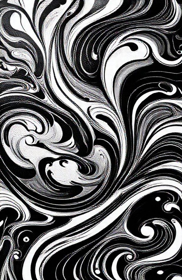 Black And White Abstract Wallpaper