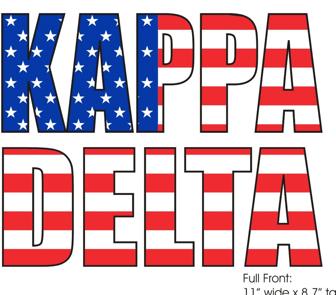 Displaying Image For Kappa Delta Background