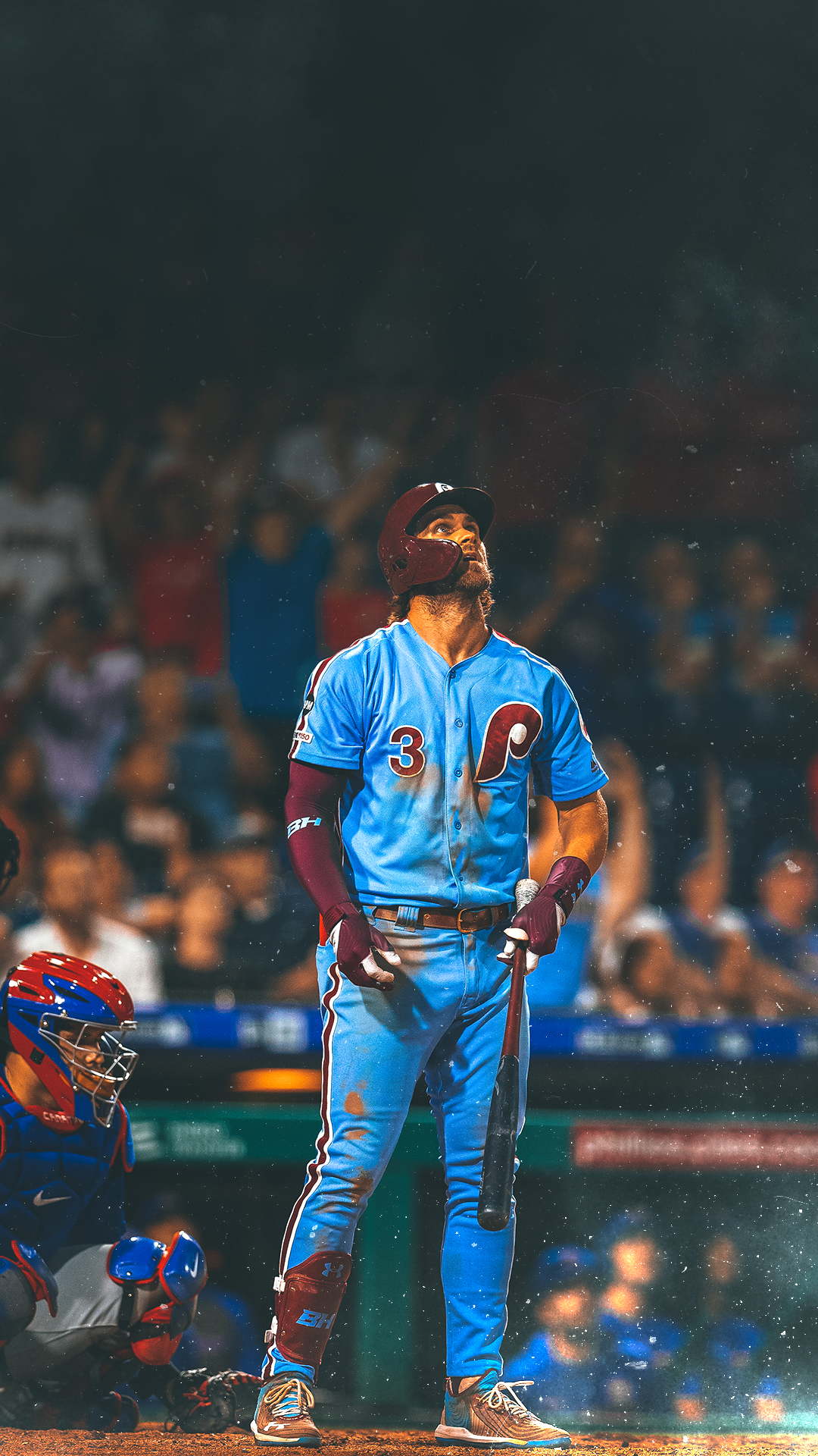 🐶🅿️ on X: Bryce Harper wallpaper made by me on phone 📲 requested  @CaileySmith6 Tag a @Phillies fan below ⬇️ 🧡's + ♻️'s appreciated 😌   / X