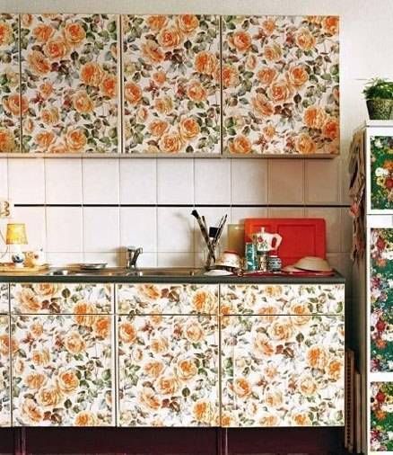 Removable Wallpaper For Kitchen Cabinet 438x506
