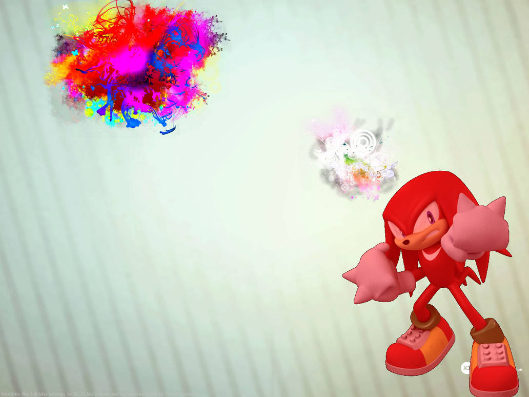 Knuckles The Echidna Wallpaper By Creamfireballwps