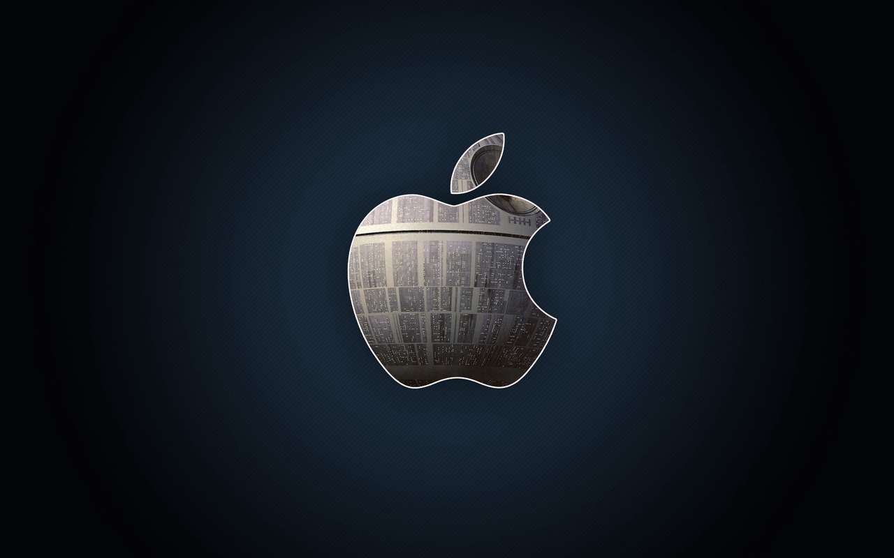 Wallpaper Apple Mac Logo Metal Hi Tech