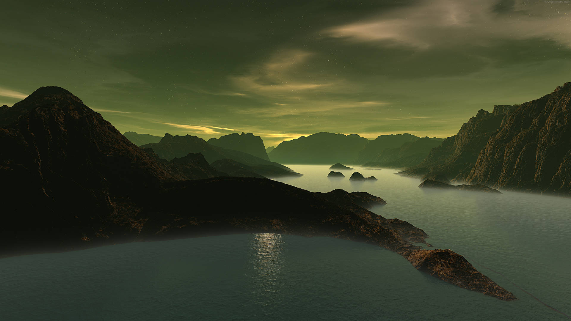 Laptop 4k Nature Green Light Rp0o4w3o3t1r9q48 Wallpaper