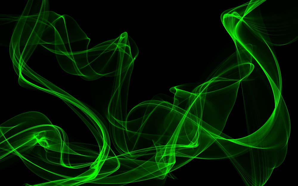 Green Smoke Wallpaper HD Pretty