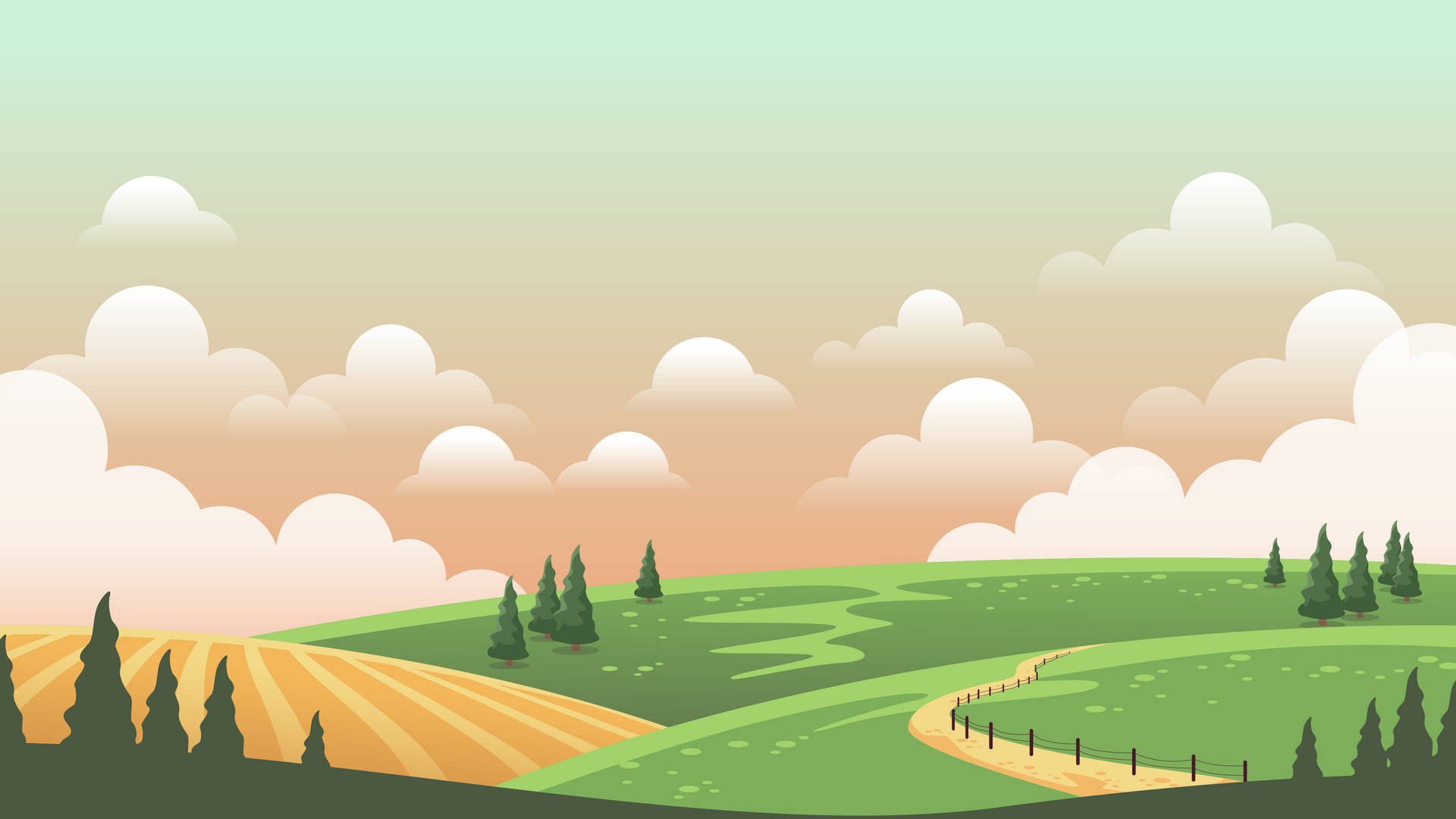 Farm Desktop Wallpaper