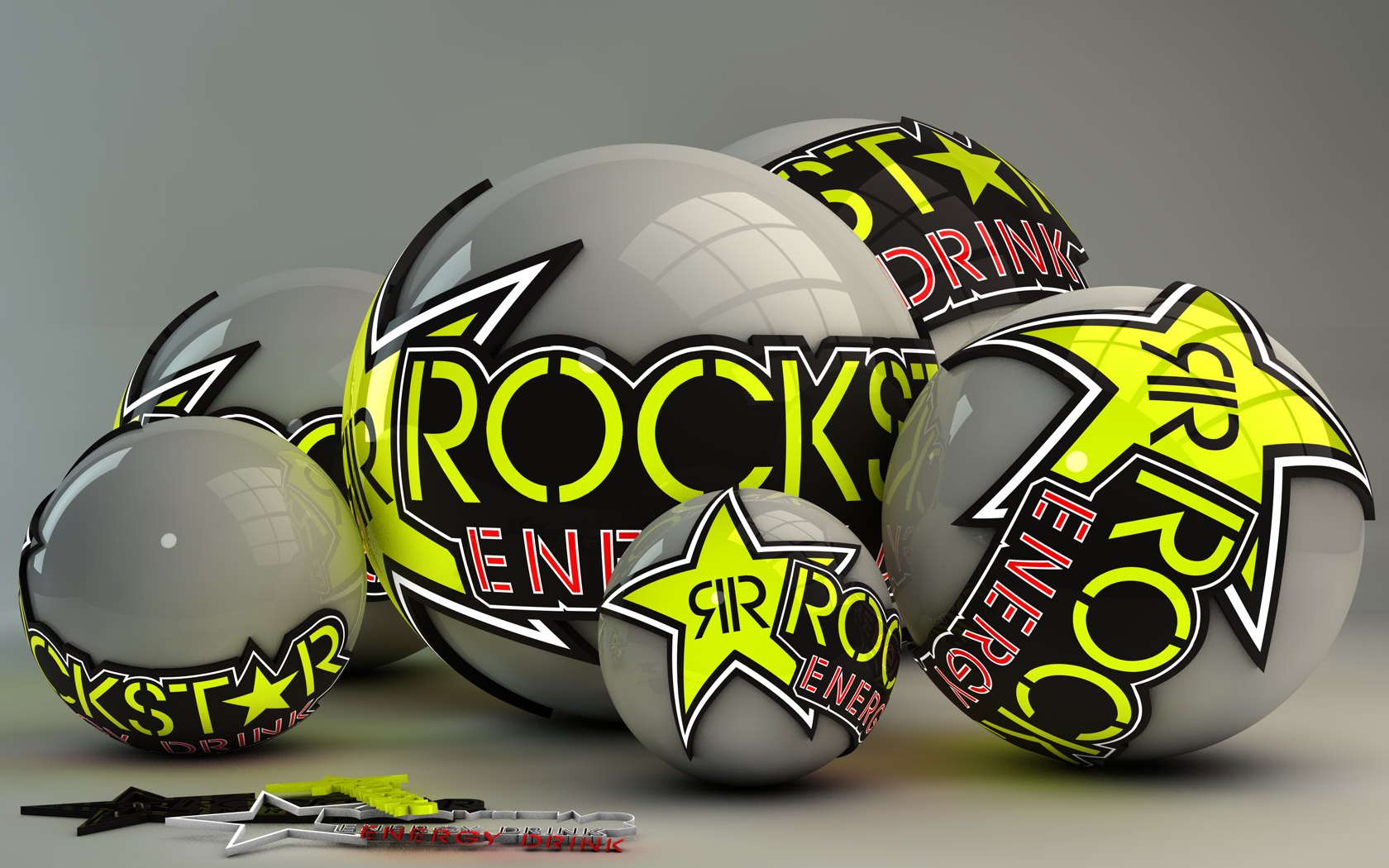 Rockstar Energy Drink Logo Wallpaper