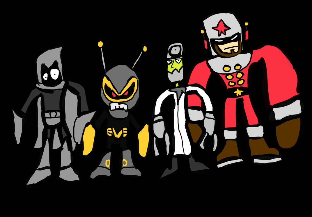 The League Of Super Evil Original Concept Version By Masedog78 On Wallpaper