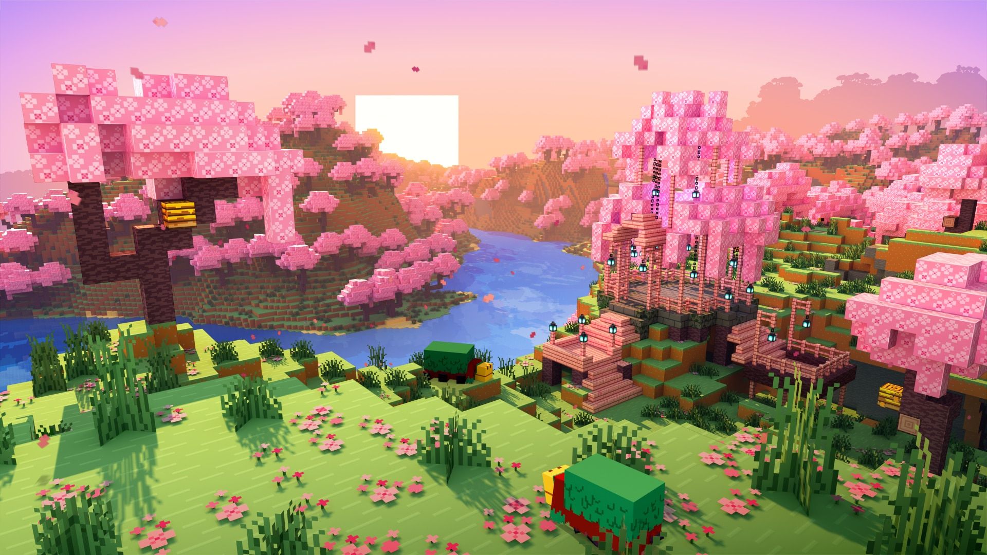 Relaxing Minecraft Wallpaper