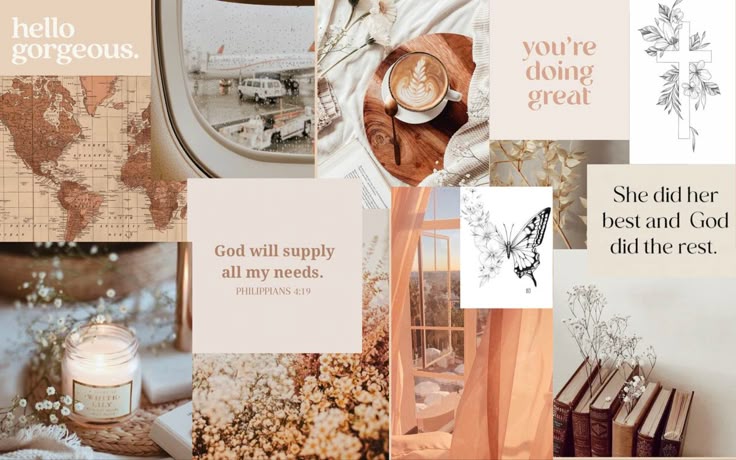 Neutral Christian Wallpaper In