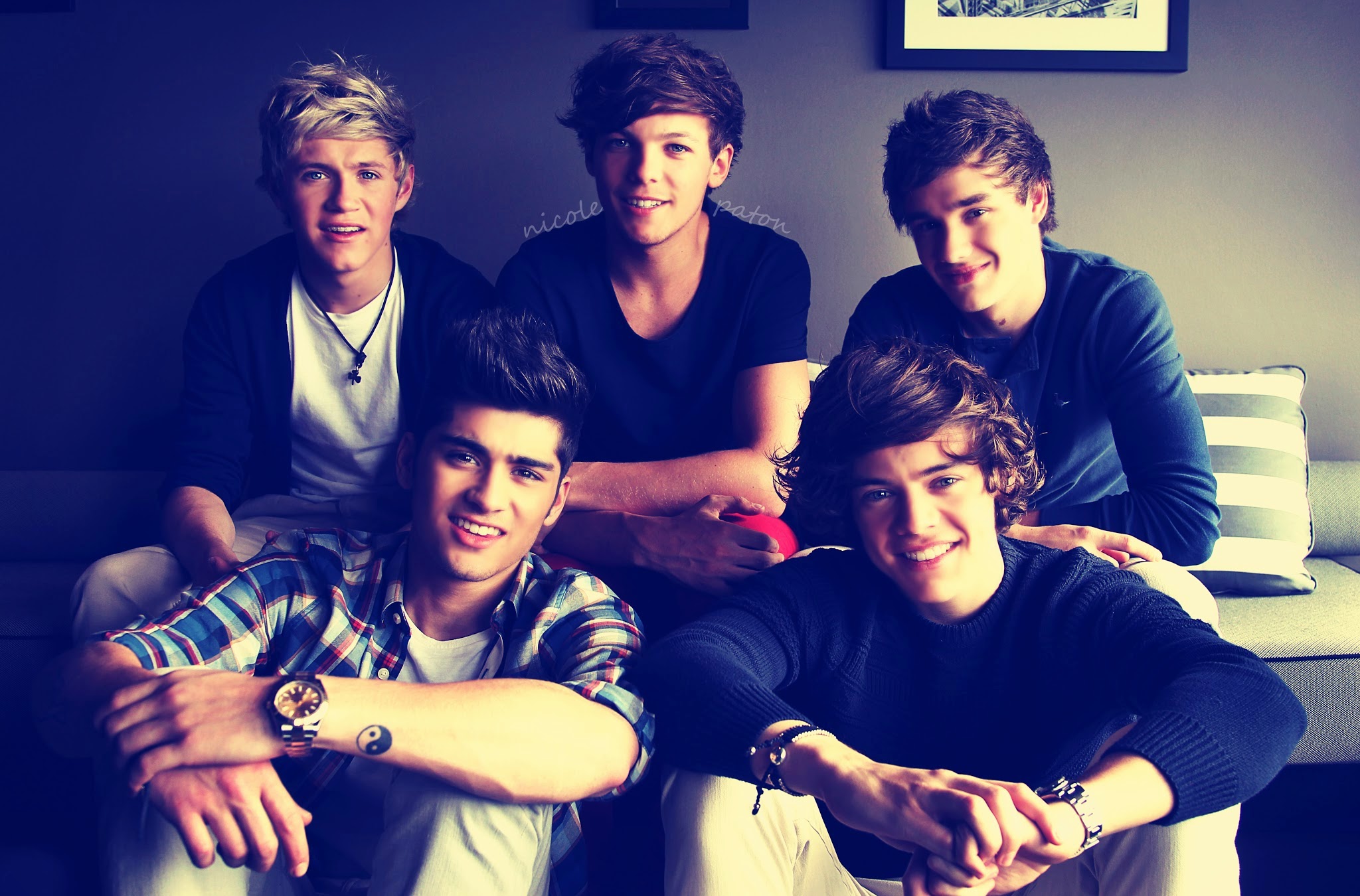 One Direction Wallpaper HD Background Image Art