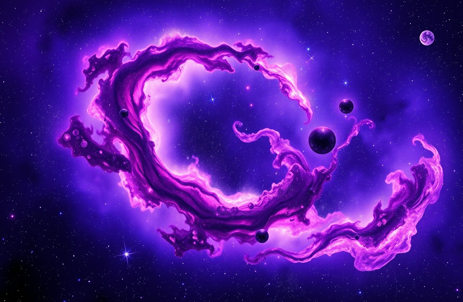 Purple Galaxy Wallpaper