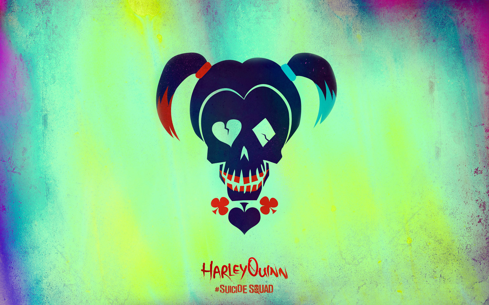 Suicide Squad Skull Wallpaper Harley Quinn