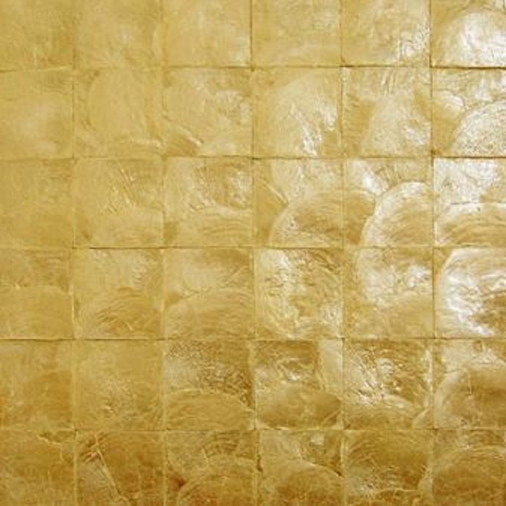 Free Download Capiz Shell Wallpaper Bronze The Eco Decor Store