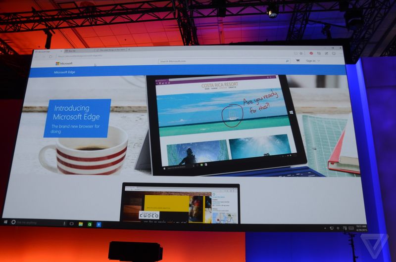 Microsoft Edge Es El Nuevo Navegador Web De Redmond Codigo Geek