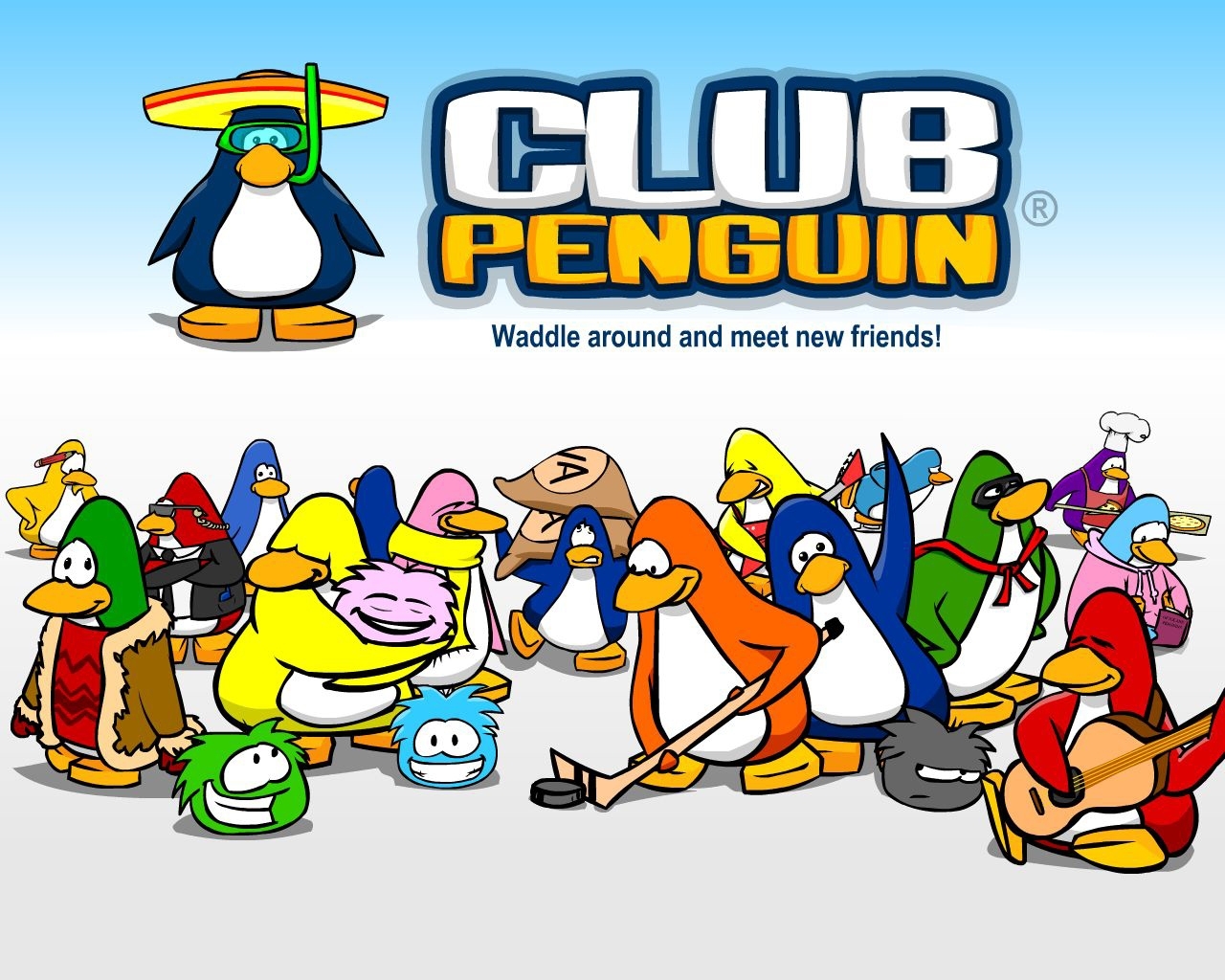 Club Penguin Wallpapers For Desktop WallpaperSafari