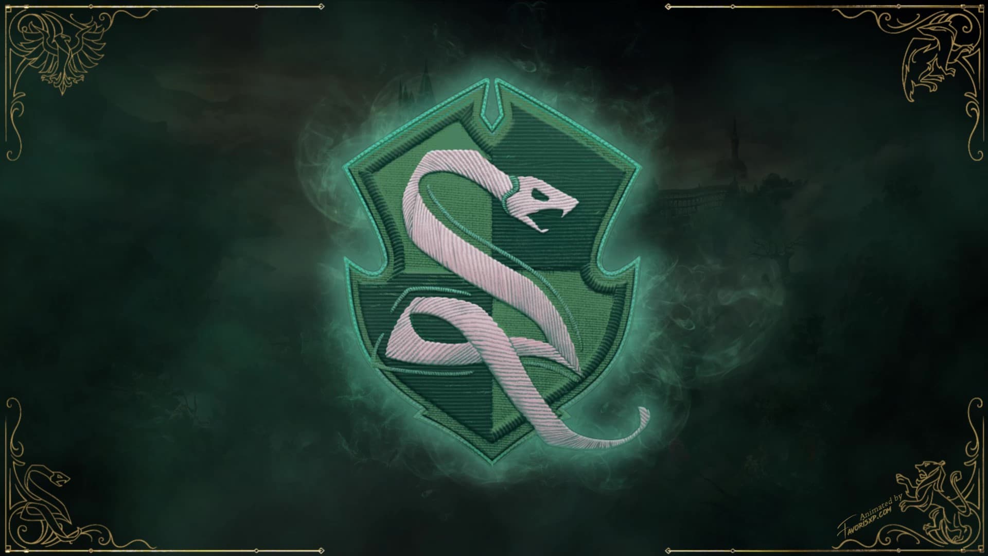 Slytherin Animated Wallpaper By Favorisxp