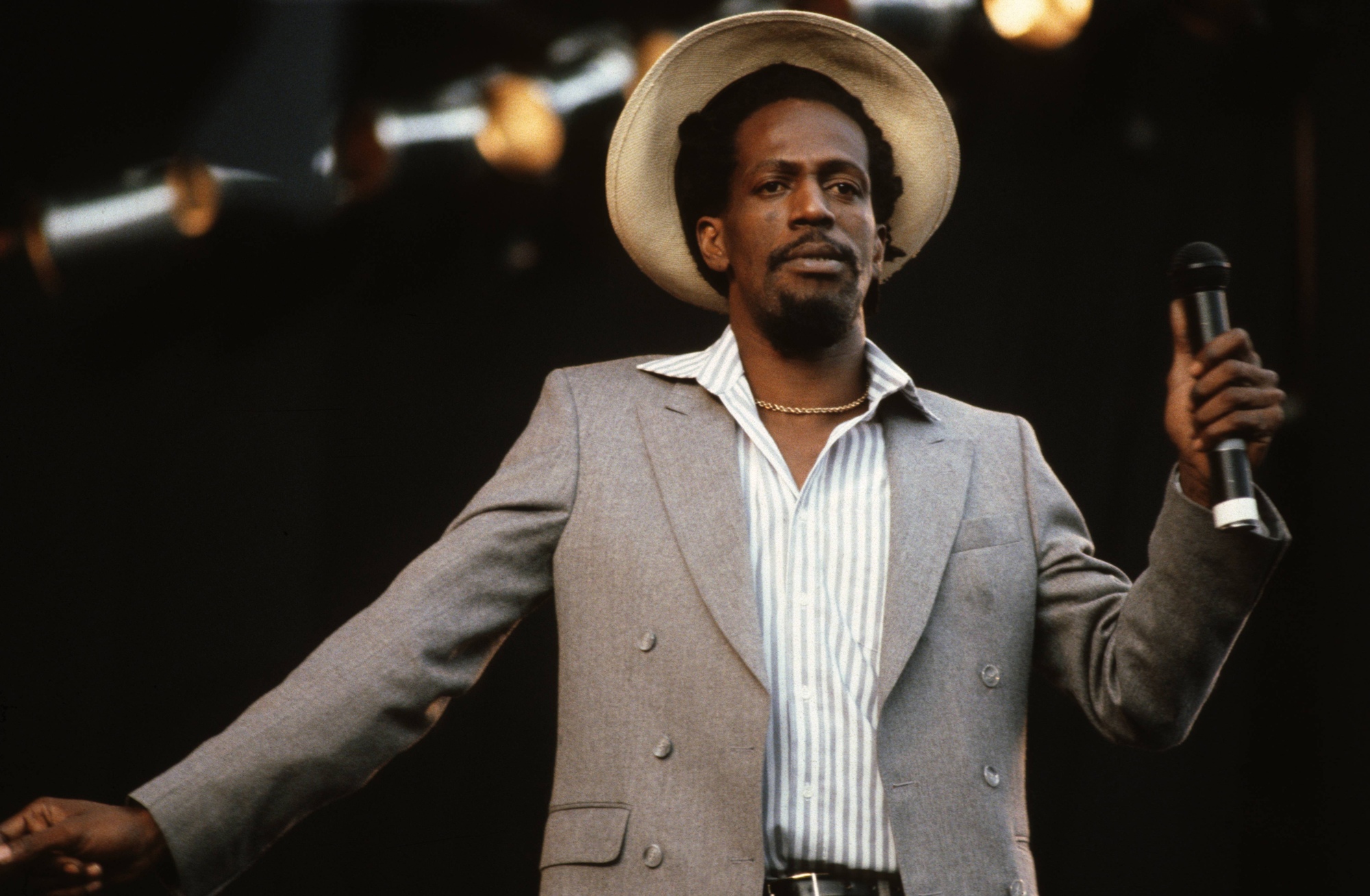 A Photo Of Gregory Isaacs By Mike Cameron Redferns