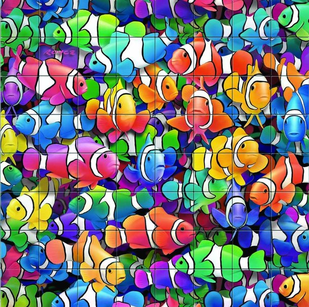 Magma Clown Fish Wallpaper