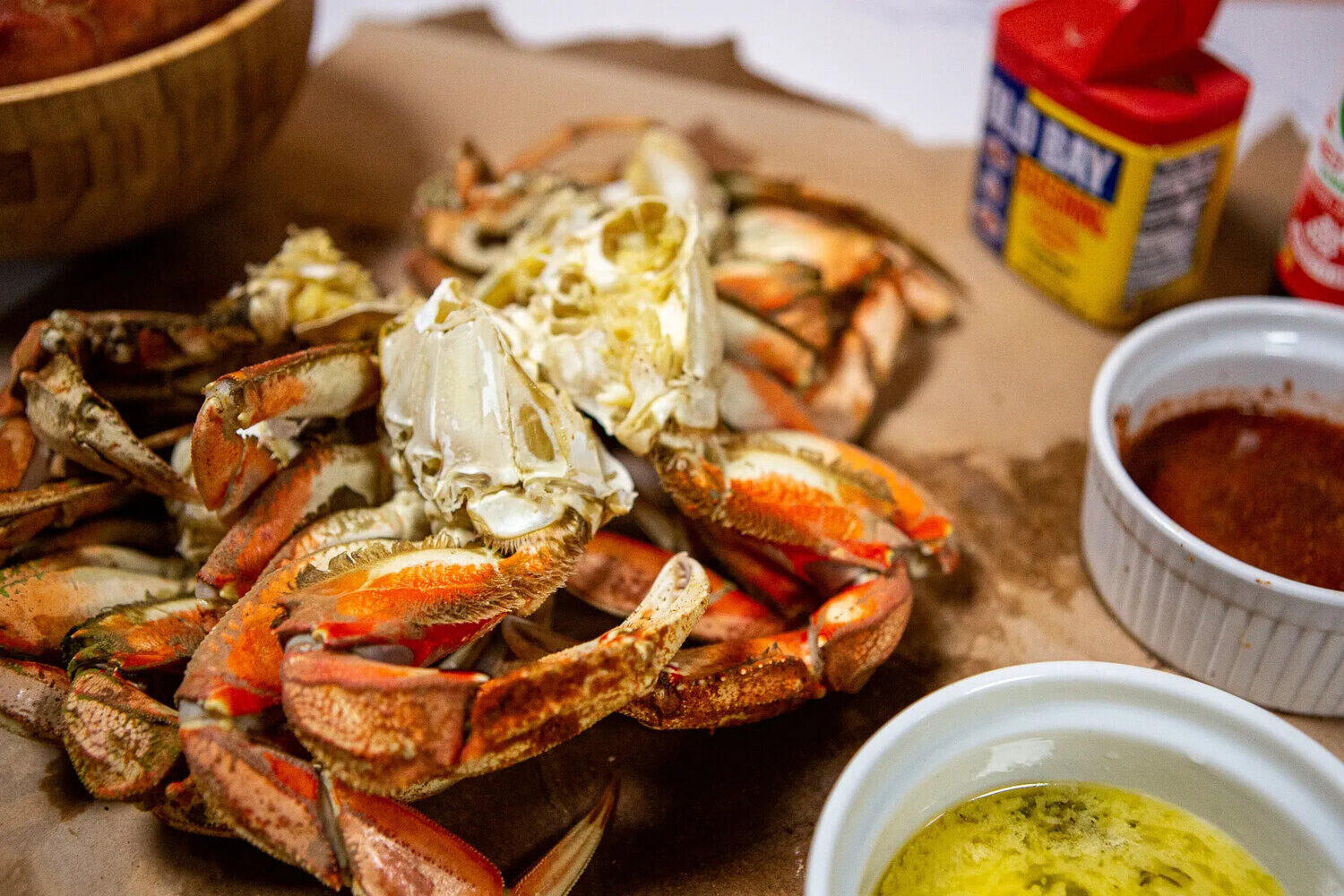 Store Dungeness Crab Wallpaper