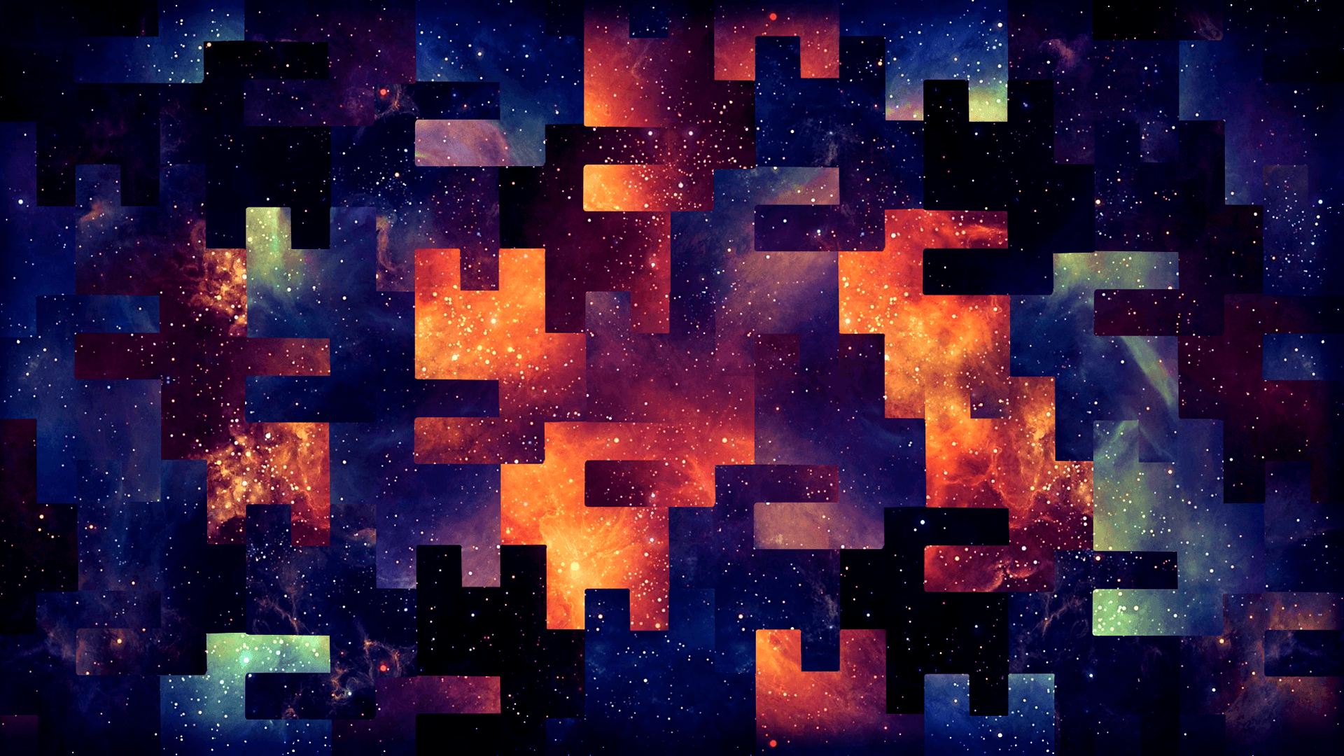 Among Us Space Background Wallpaper