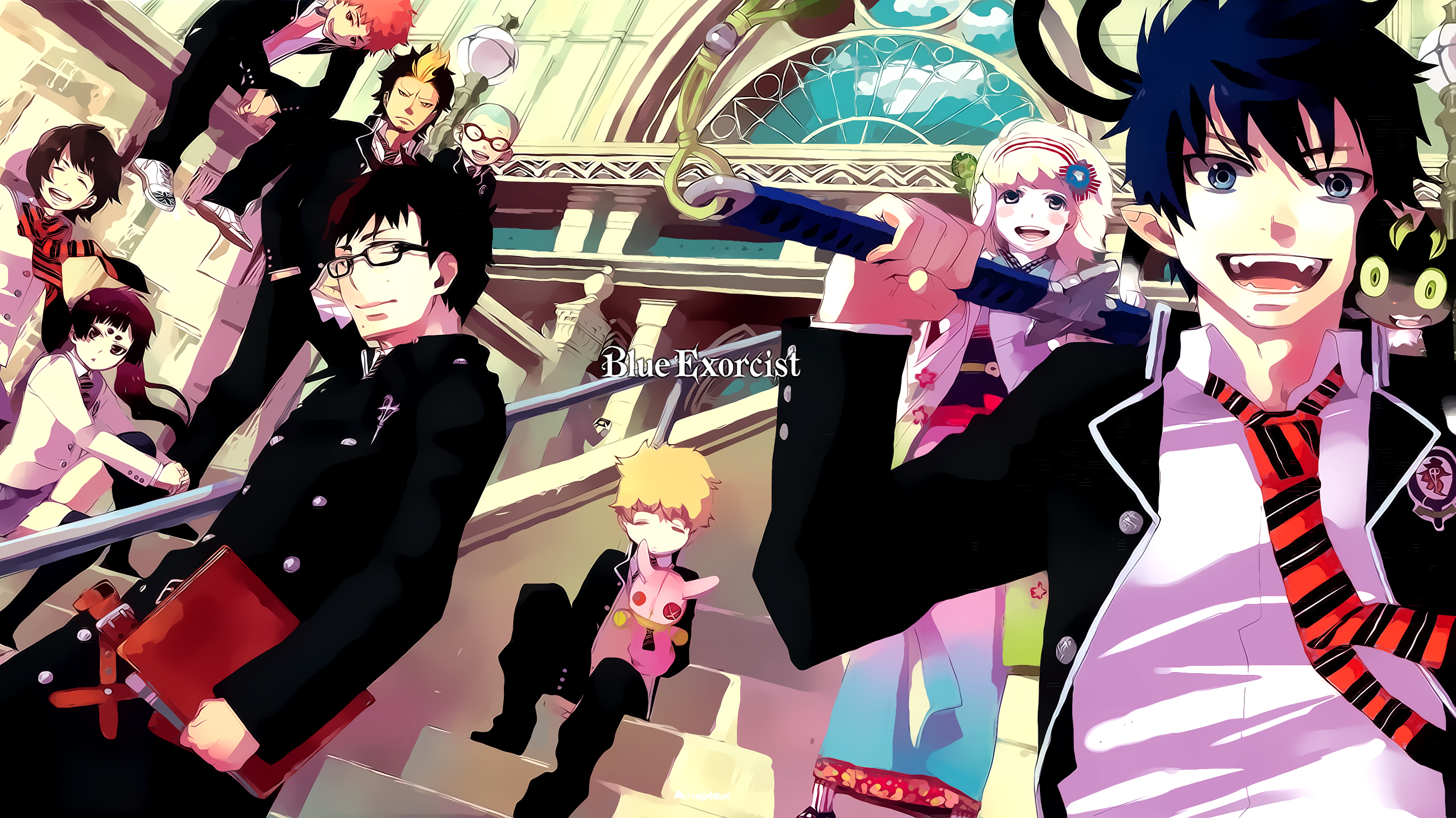 Blue Exorcist Wallpaper Love