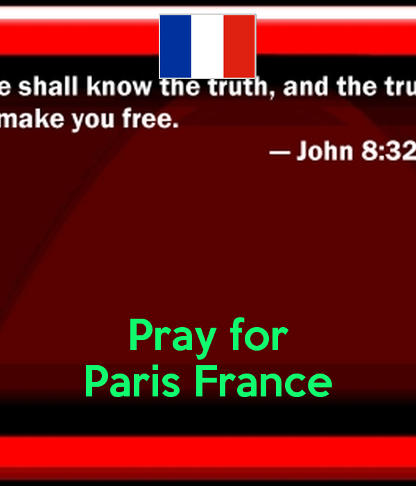 Pray For Paris France Keep Calm And Carry On Image Generator