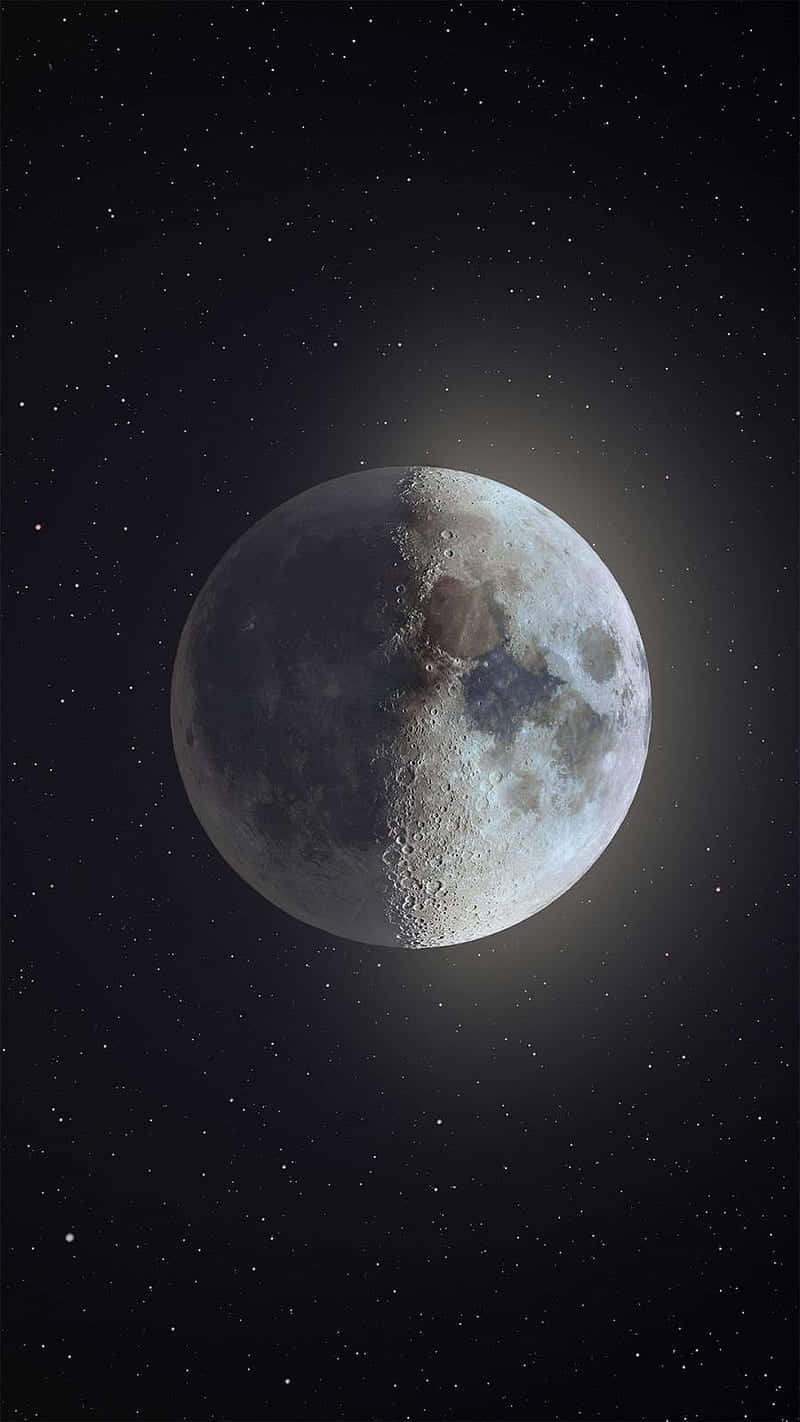 Look Up To The Moon When You Have iPhone Wallpaper