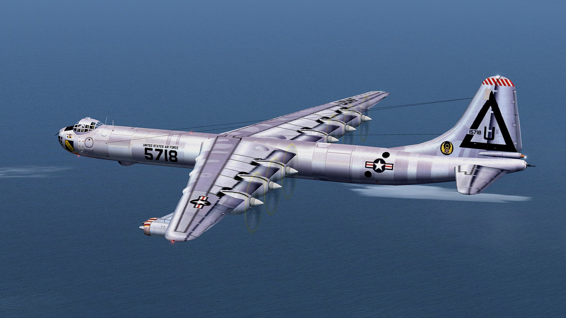 Air Force B Peacemaker Flight Simulator Wallpaper Background
