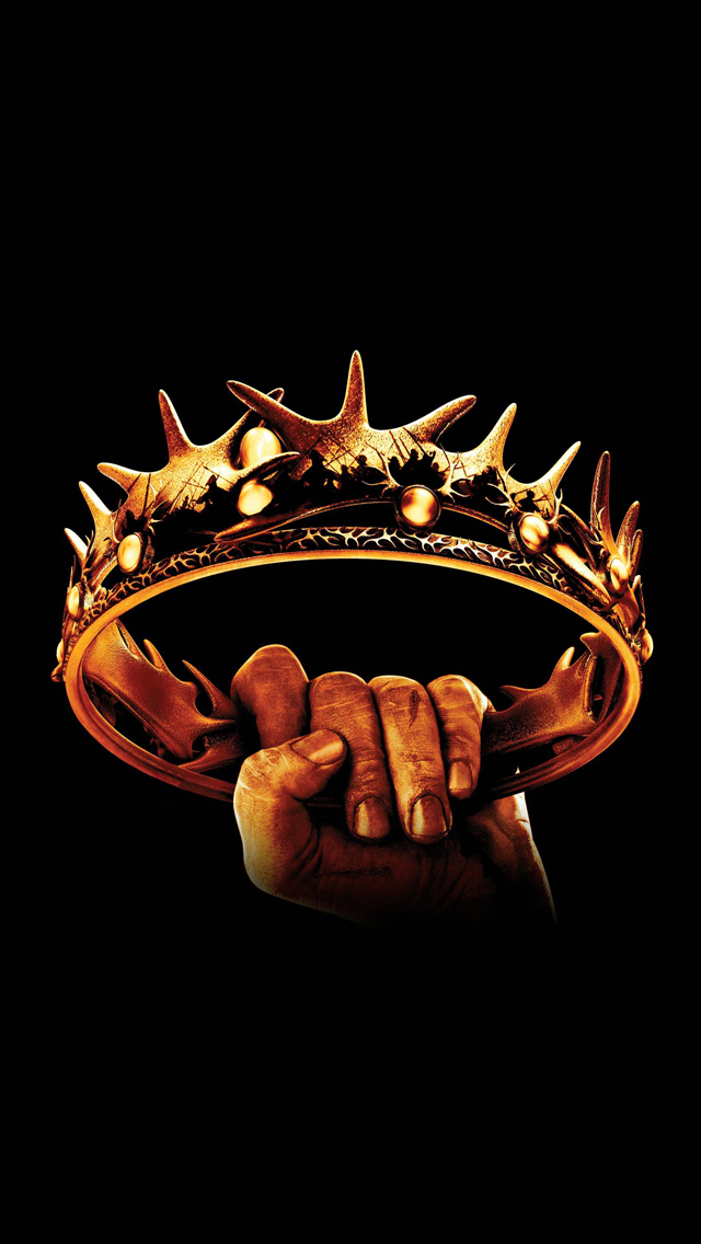 Game of Thrones crown iPhone 5 Wallpaper 640x1136