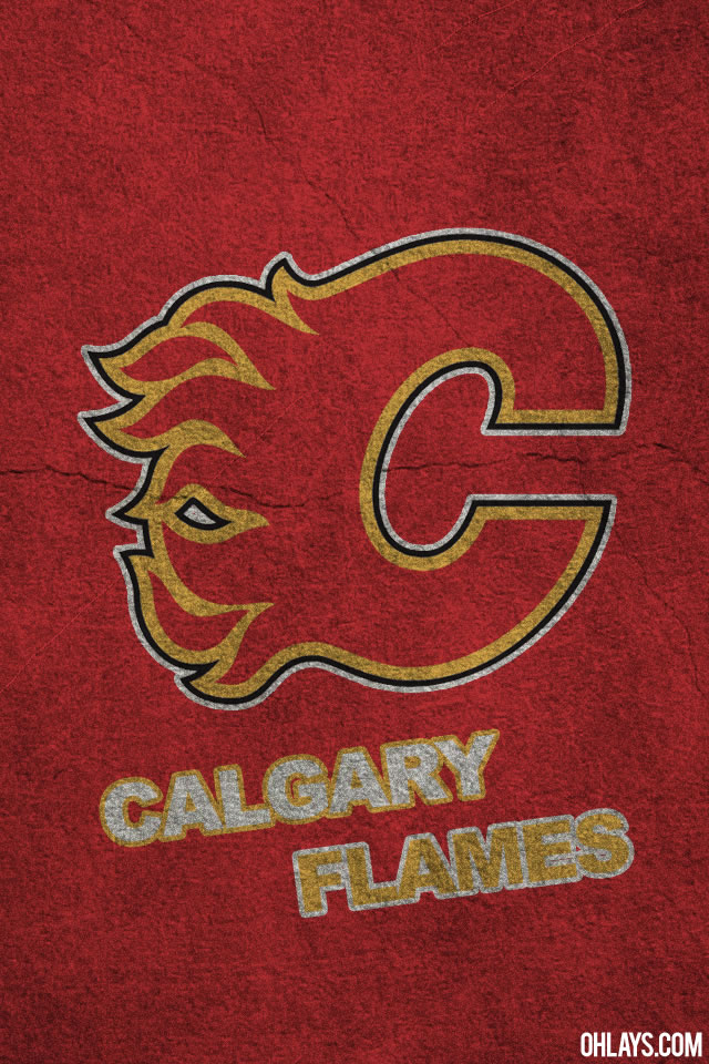 Calgary Flames iPhone Wallpaper 398 ohLays 640x960