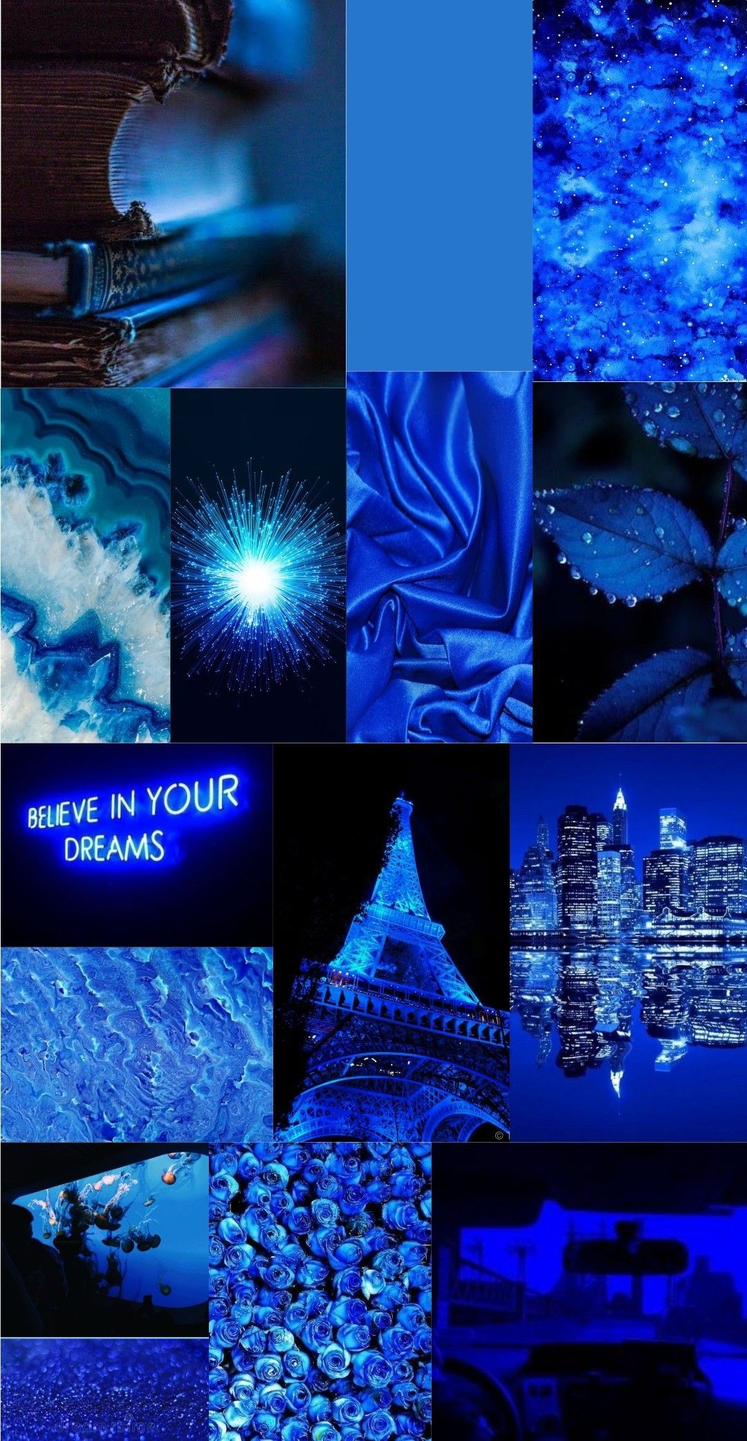 Royal Blue Aesthetic Wallpaper In