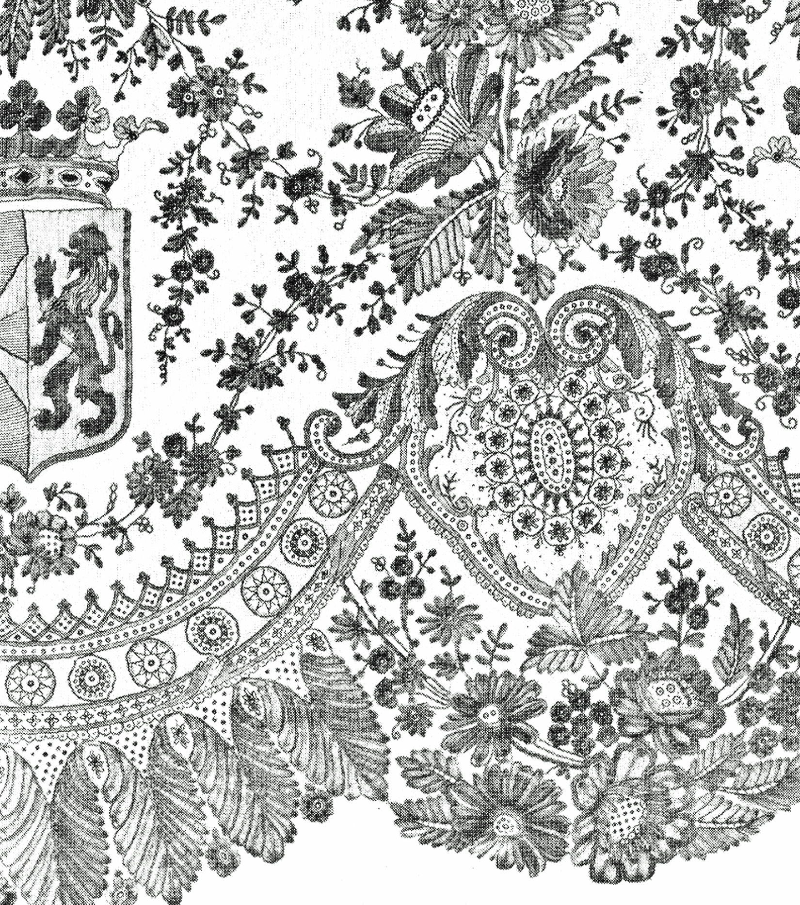 These are public domain images of waaay old antique lace Ive