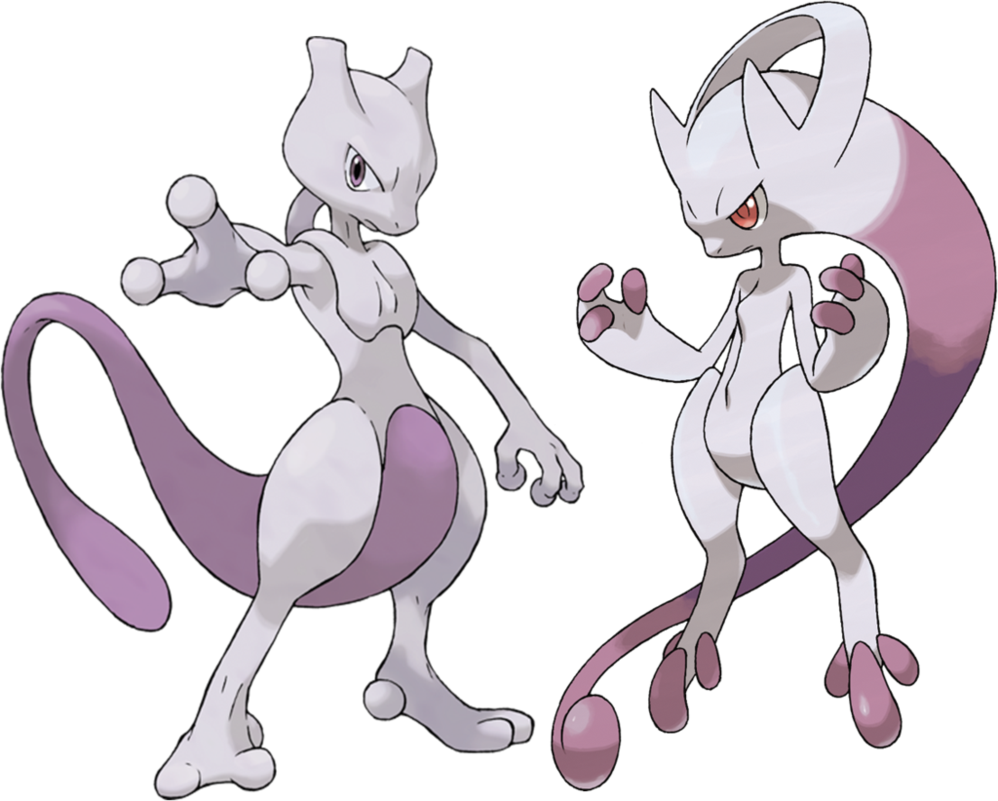 Mewtwo And Mega Y By Frie Ice