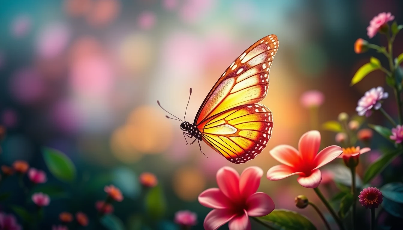 3d Butterfly Wallpaper Hd