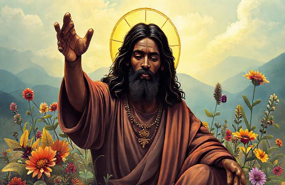 Black Jesus Wallpaper