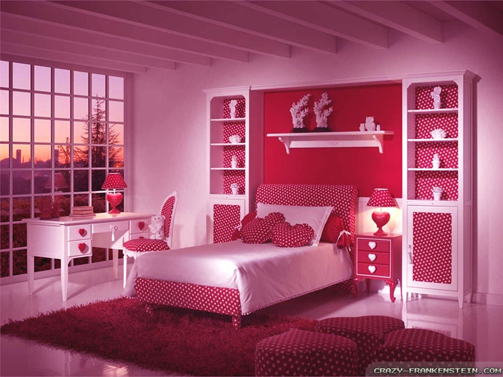 Wallpaper Charming Girls Romantic Room