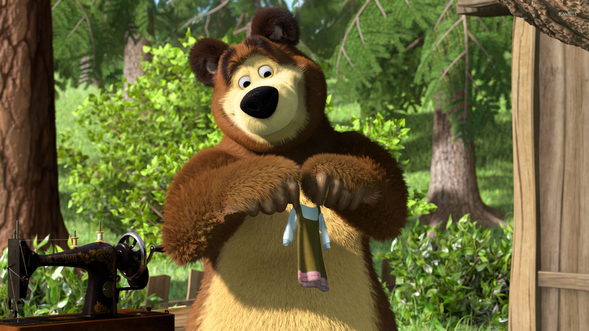 Masha And The Bear Wallpaper