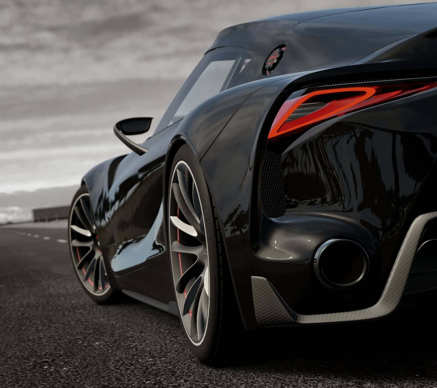 Black Car 4k Wallpaper