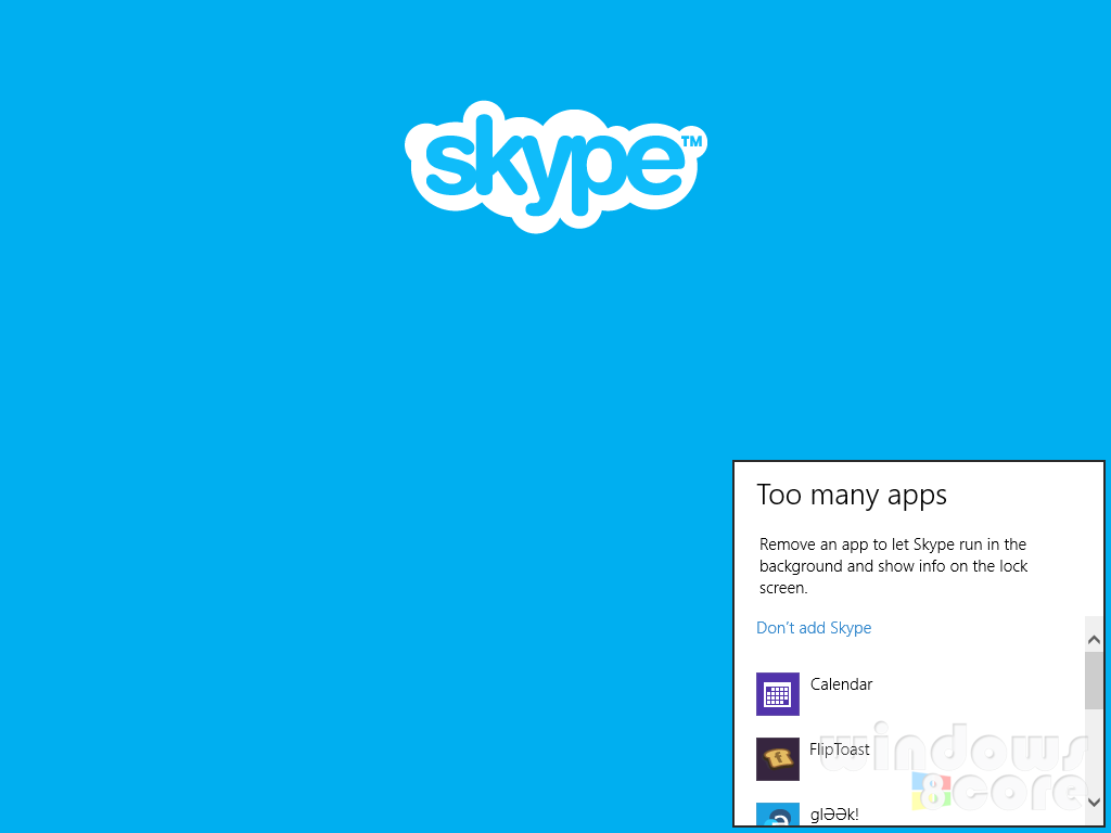Skype App For Windows Too Many Background Apps