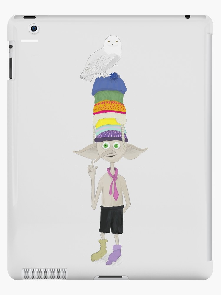 Dobby And Hedwig Background Colour iPad Case Skin By Bexalot
