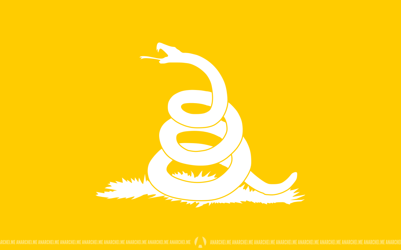 My Reimagining Of The Historical Gadsden Flag In A More Modern Style