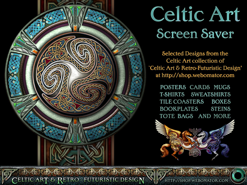 Celtic Art Screensaver By Bws