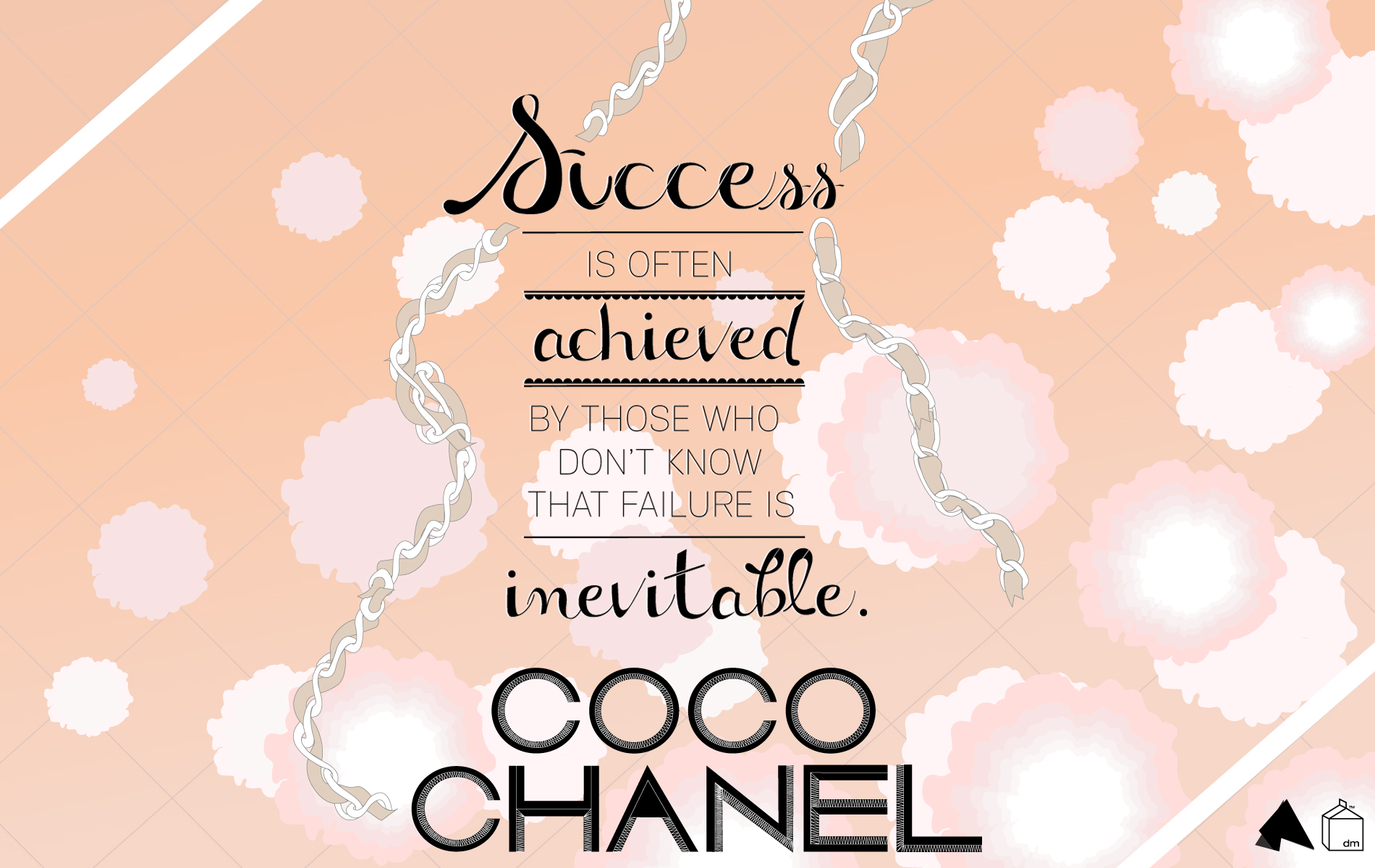 44 Coco Chanel Logo Wallpaper On Wallpapersafari