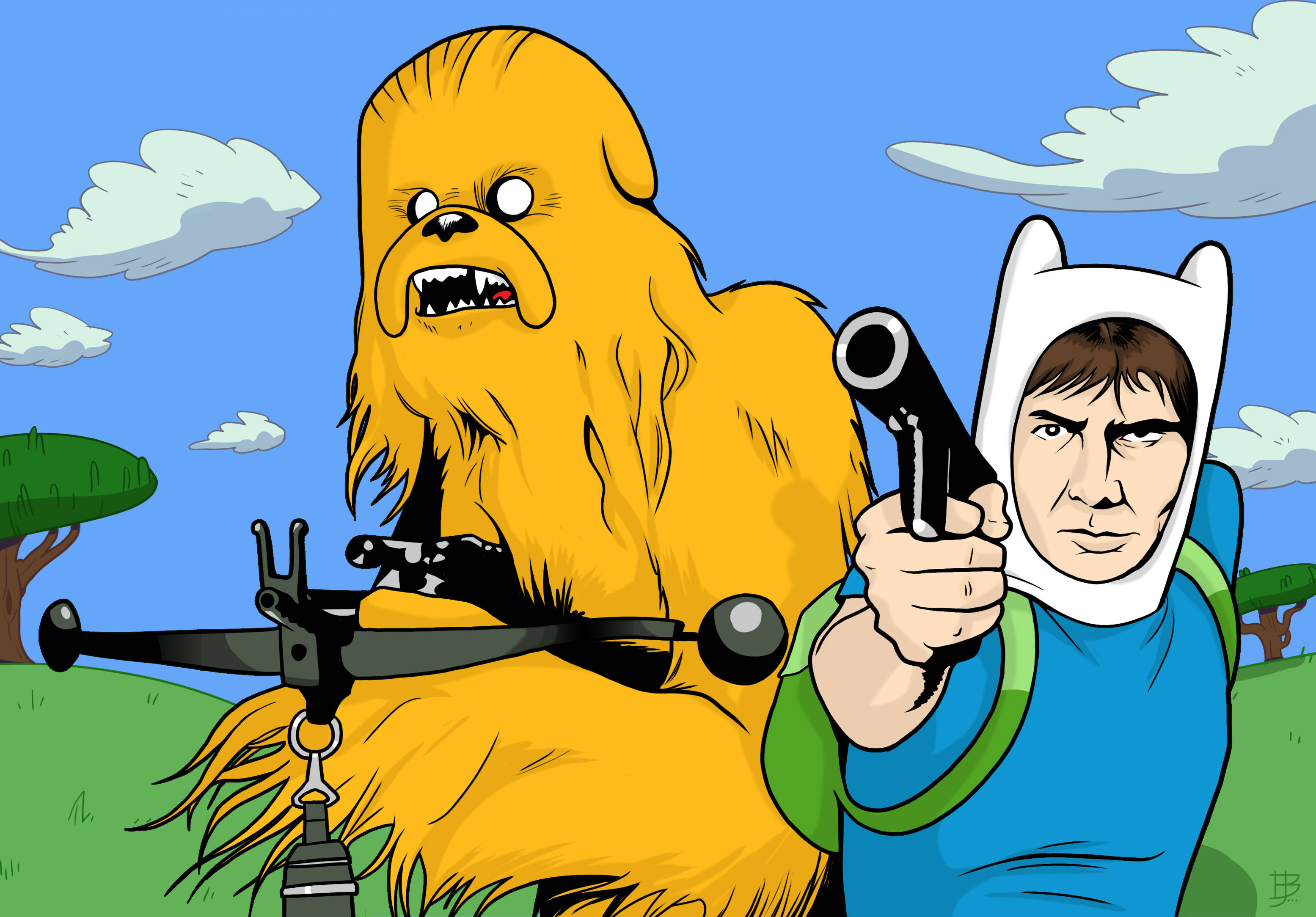 When Star Wars Meets Adventure Time I