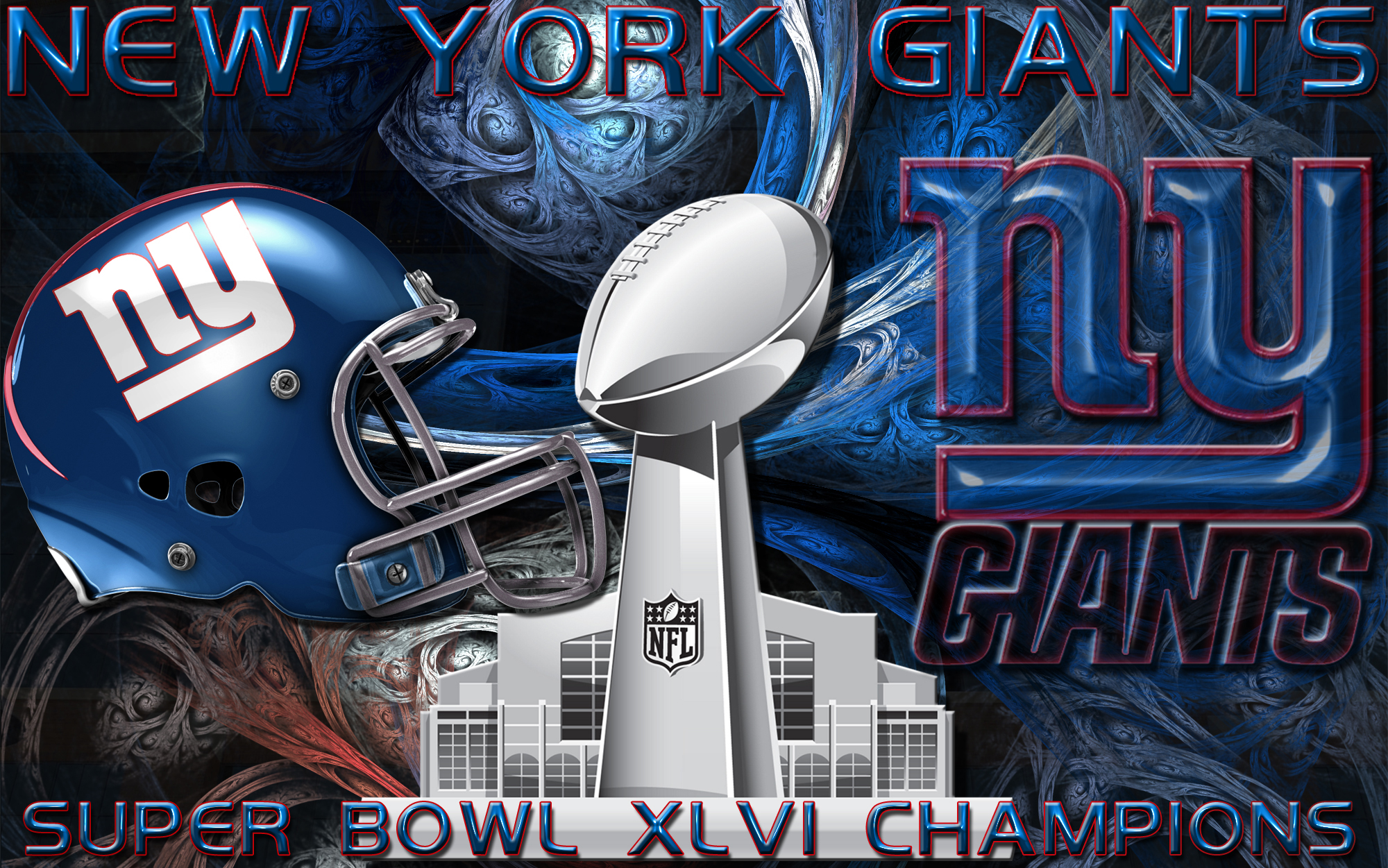 New York Giants Super Bowl Xlvi Champions Wallpaper