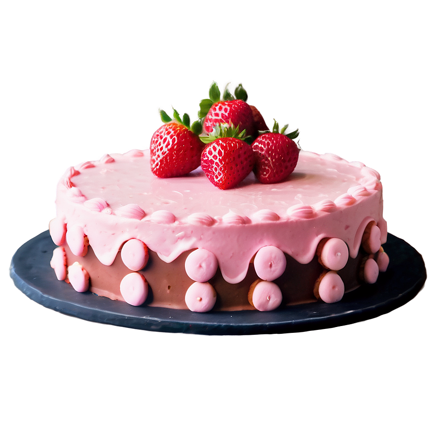 Strawberry Buttercream Cake Png Tsy12 Wallpaper